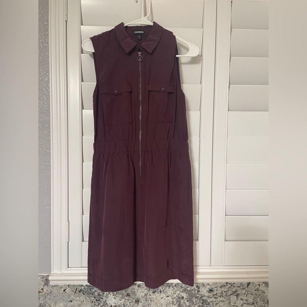 Express Zip Front Dress. Size Small.